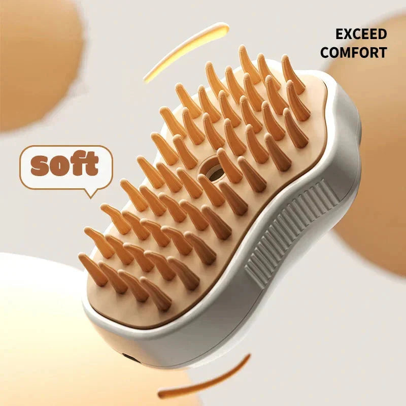 Electric Pet Steam Brush