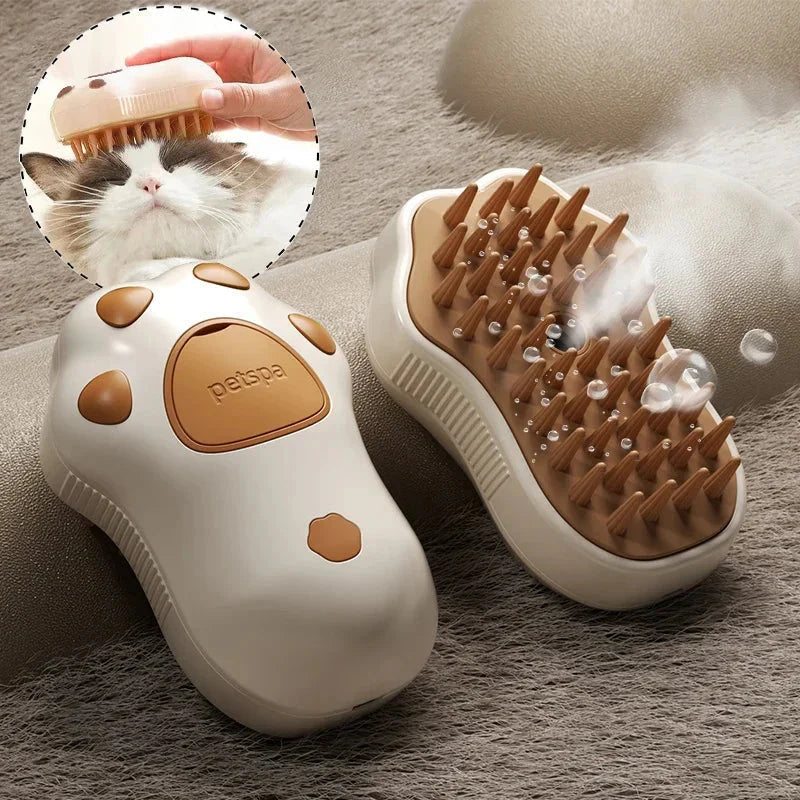 Electric Pet Steam Brush