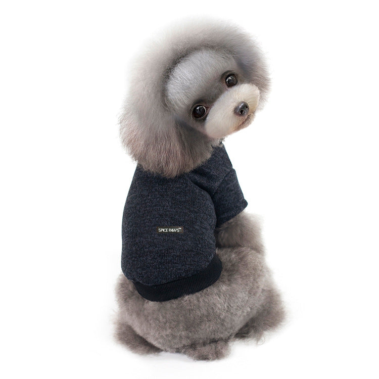 Pet Autumn And Winter Sweater Four Color Pet Cotton Knitted Sweater Dog Sweater Pet Supplies
