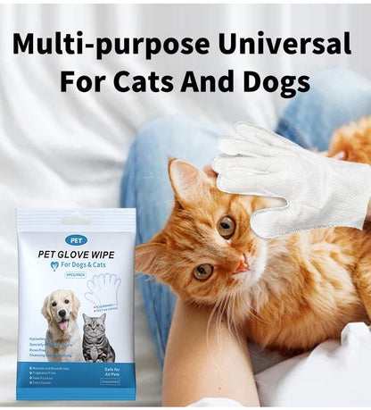 Pet supplies pet ear cleaning wipes ear care finger cots ear cleaning ﻿