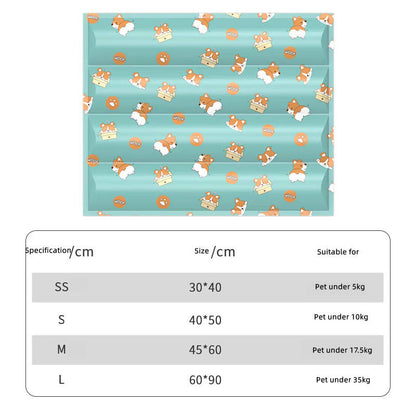 Summer Pet Ice Pad Dog Cool Pad Pet Supplies Wholesale Gel Cool Pet Cooling Cooling Pad