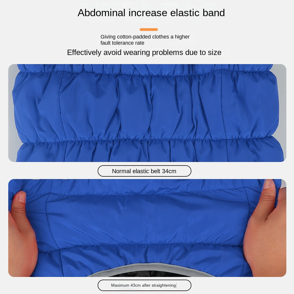 Winter Pet Cotton Coat Thick Warm Dog Clothing Comfortable Reflective Pet Clothing Wholesale Manufacturer